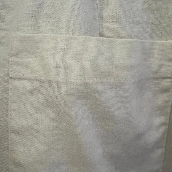 ONIA Traveler Straight Leg Linen Blend Shorts Size 34 New - Picture 5 of 9